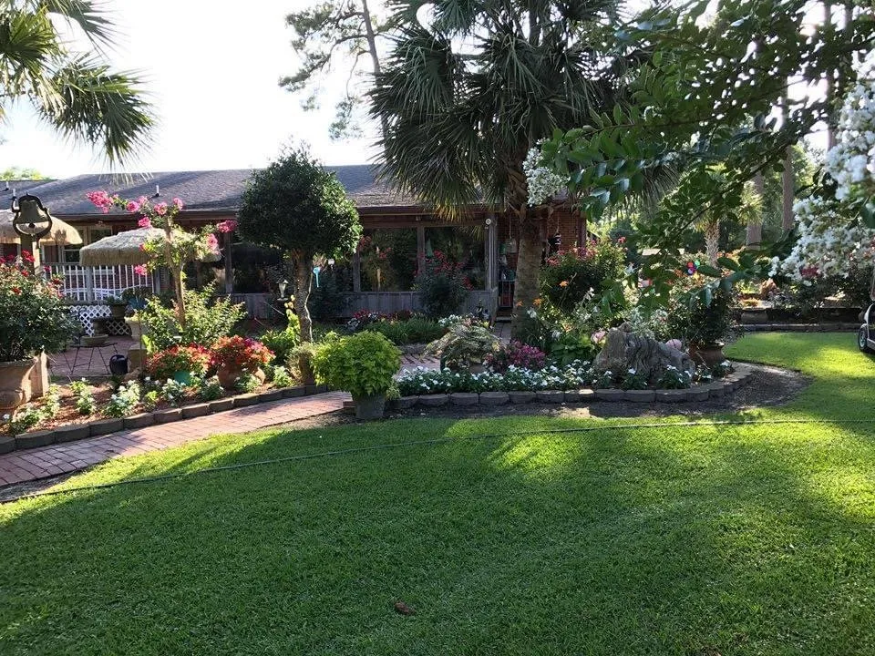 Reliable yard cleanup service with custom design in Jacksonville, NC by Little Jim's Landscaping