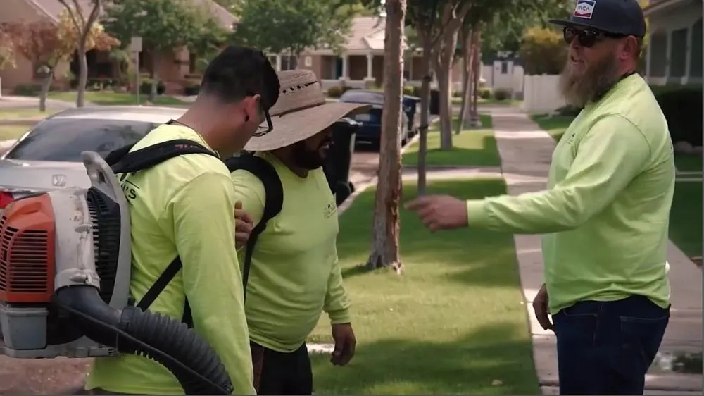 Local outdoor landscaping for year-round maintenance across Mesa, AZ - Little John's Lawns