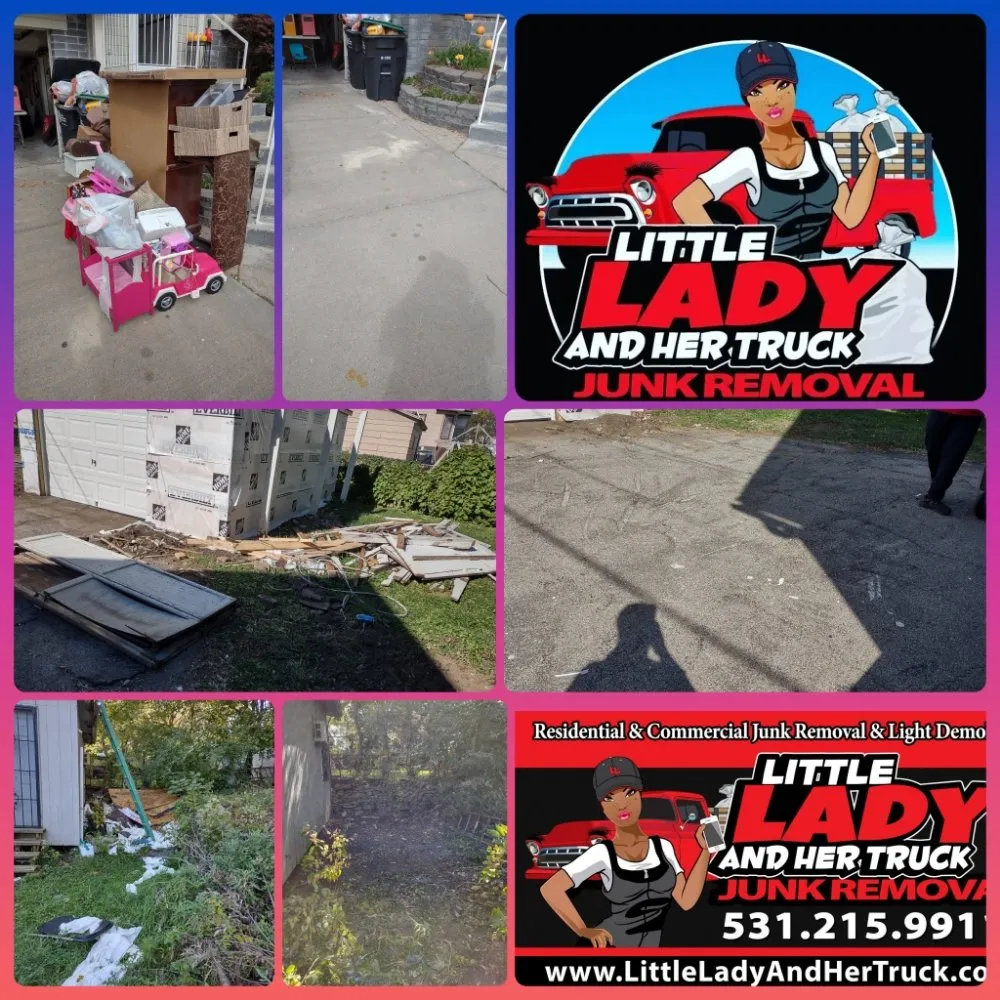 Professional landscaping services in Omaha, NE - Little Lady & Her Truck Light Hauling Services