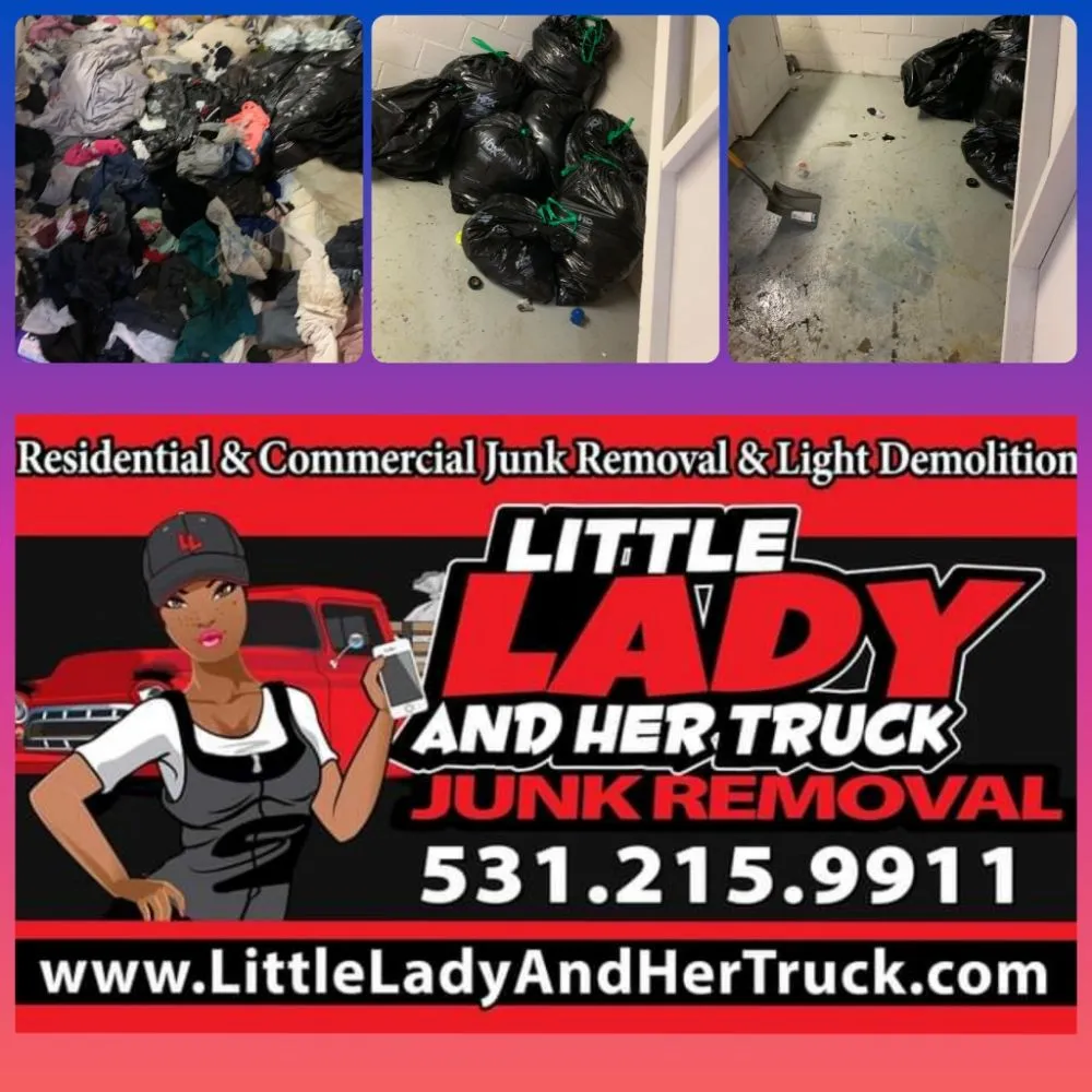Local landscape design for homes in Omaha, NE by Little Lady & Her Truck Light Hauling Services