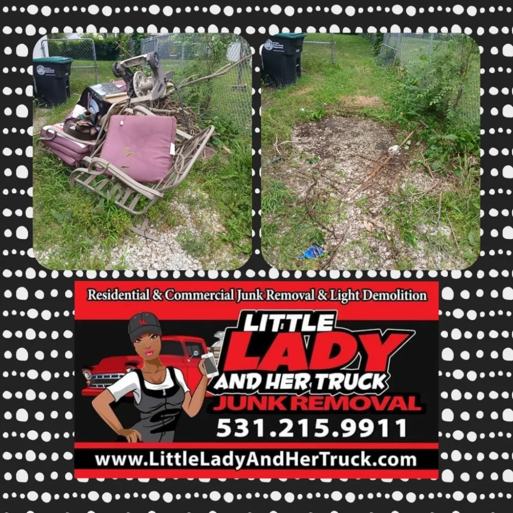 Local landscape design near you in Omaha, NE by Little Lady & Her Truck Light Hauling Services