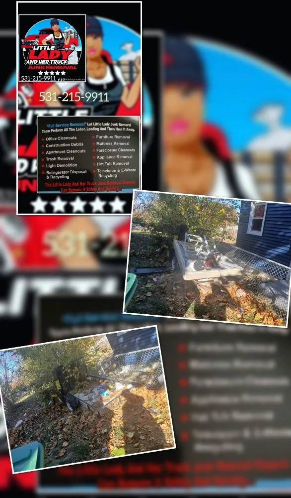 Trusted garden landscaping near you in Omaha, NE by Little Lady & Her Truck Light Hauling Services