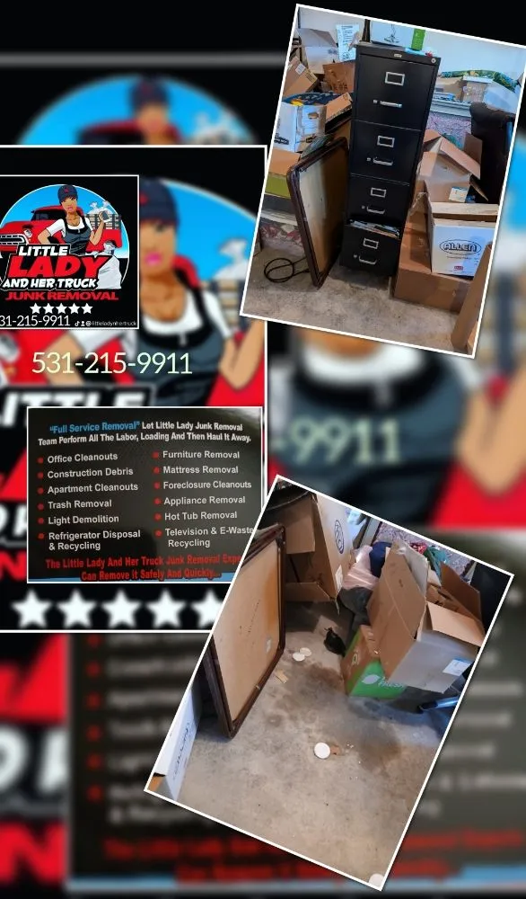 Reliable outdoor landscaping for homes in Omaha, NE by Little Lady & Her Truck Light Hauling Services