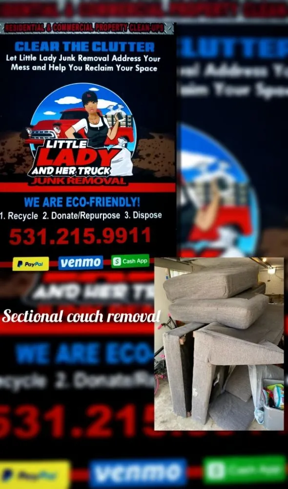 Professional landscaping services experts serving Omaha, NE - Little Lady & Her Truck Light Hauling Services