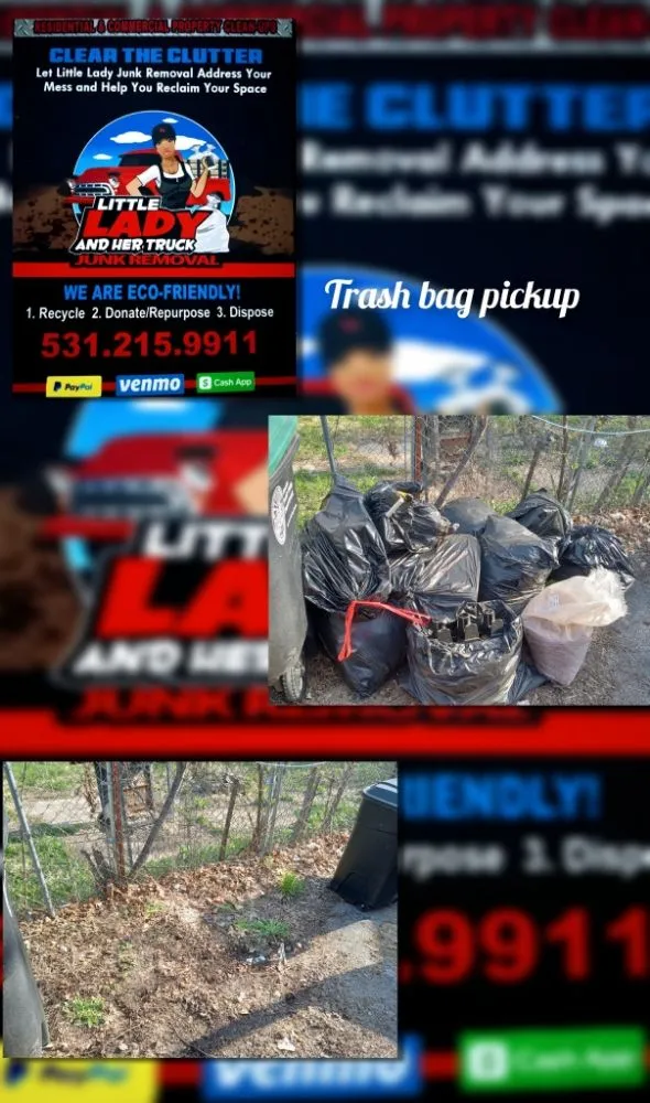 Custom lawn care service in Omaha, NE by Little Lady & Her Truck Light Hauling Services