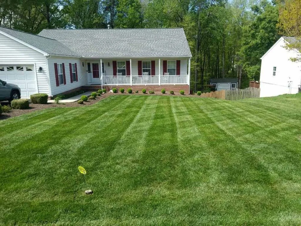 Top-rated lawn mowing service in Fredericksburg, VA by Little Lawn Business