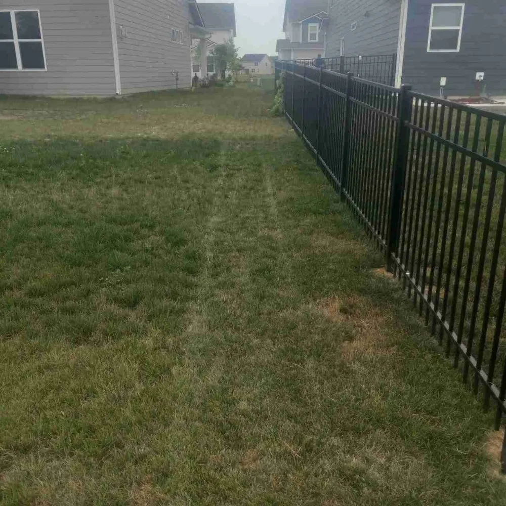 Custom outdoor landscaping in Noblesville, IN by Little Light Mowing Service