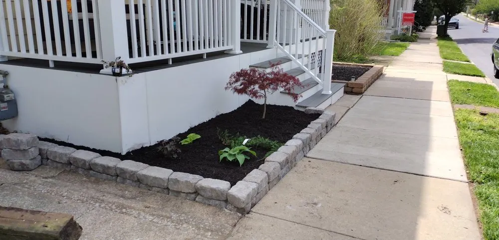 Custom landscape design in Union Bridge, MD by Little Oaks Tree Service
