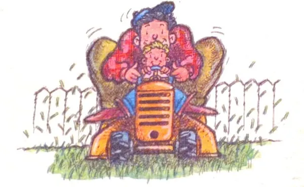 Little Red Lawn Care and Landscaping Logo