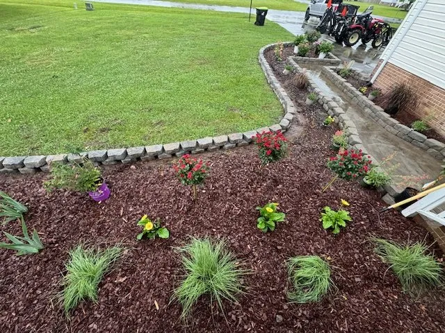 Expert landscape design in Elizabeth City, NC by Little Red Tractor