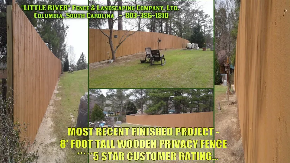Top-rated outdoor landscaping in Elgin, SC - Little River Fence & Landscaping Company
