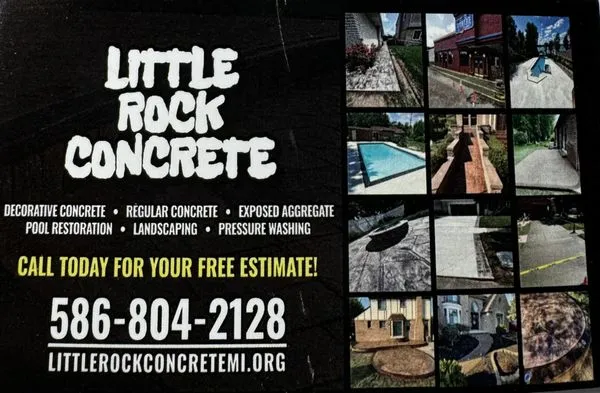 Little Rock Concrete Logo