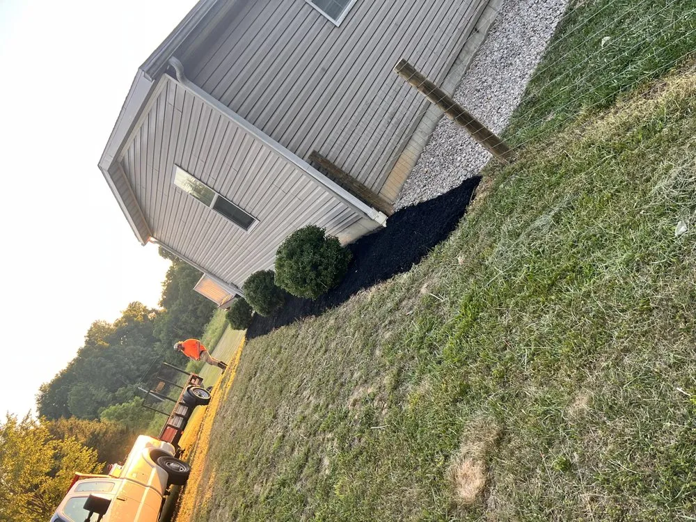 Affordable landscaping services for homes in Georgetown, IN by Little Schmidt Lawn Care