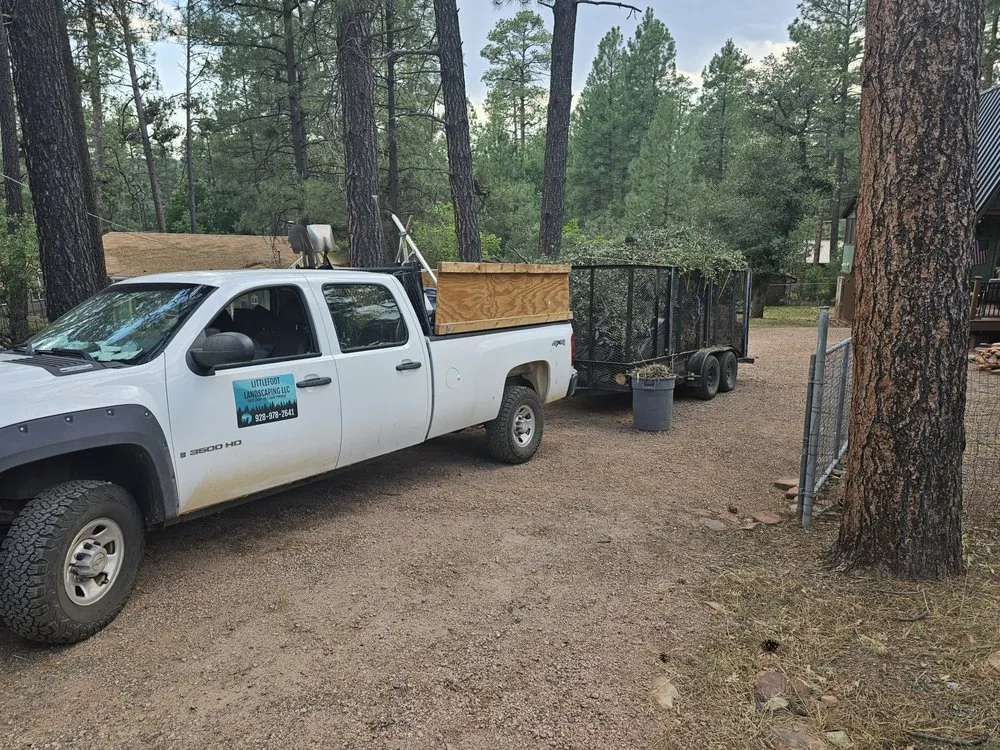 Professional landscaping services in Payson, AZ by Littlefoot Landscaping