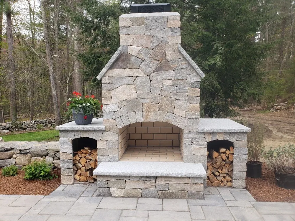 Local landscape design for year-round maintenance in Littleton, MA by Littleton Earthworks