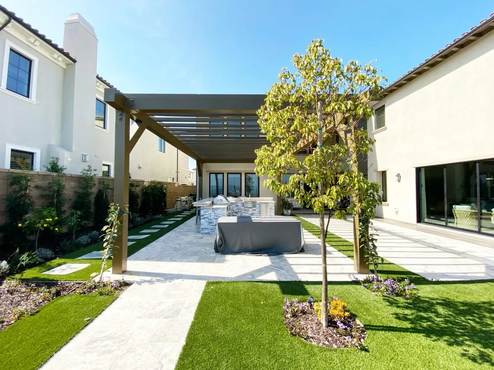 Local landscape installation in Temple City, CA - Liu Landscape