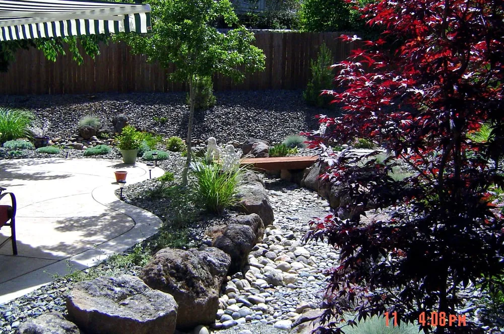 Custom landscape installation in Angels Camp, CA - Livanos Landscaping