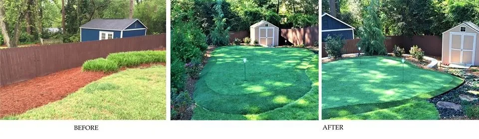 Custom landscape design near you in Chamblee, GA by Live Oak Manors