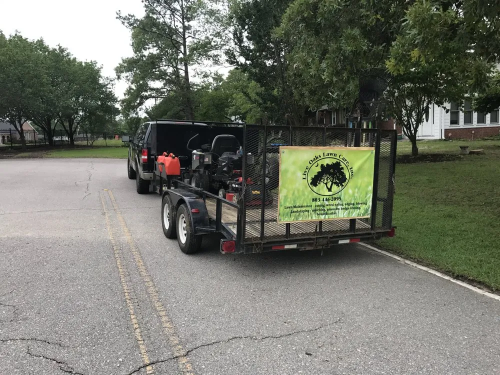 Affordable residential landscaping for residential properties across Cayce, SC - Live Oaks Lawn Care