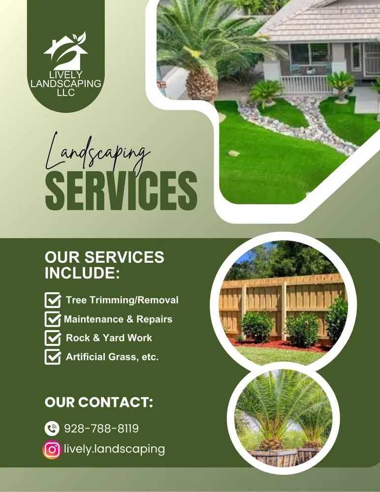 Reliable landscaping services near you in Mohave Valley, AZ by Lively Landscaping