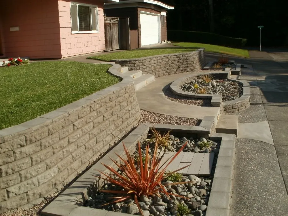 Custom landscape design in Arcata, CA - Living Earth Landscapes