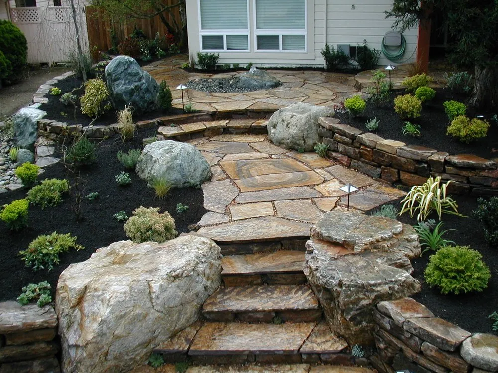 Reliable landscaping services with custom design in Redmond, WA by Living Earth Landscapes