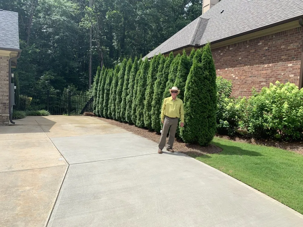 Professional garden landscaping for homes across Marietta, GA - Living Fences
