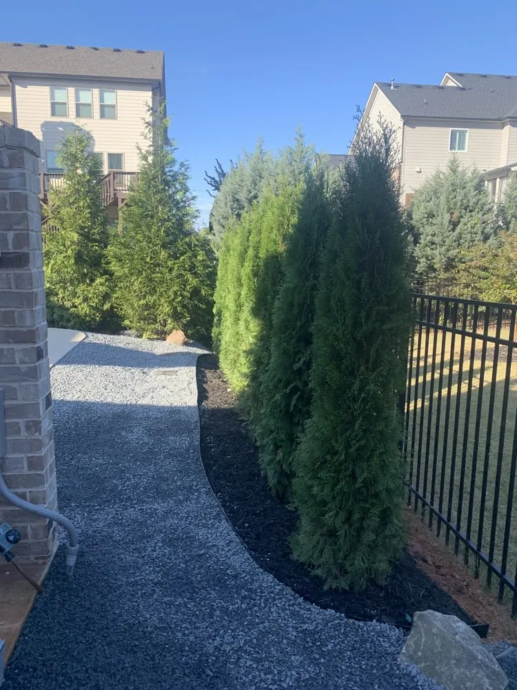 Professional landscape installation for beautiful yards across Marietta, GA - Living Fences