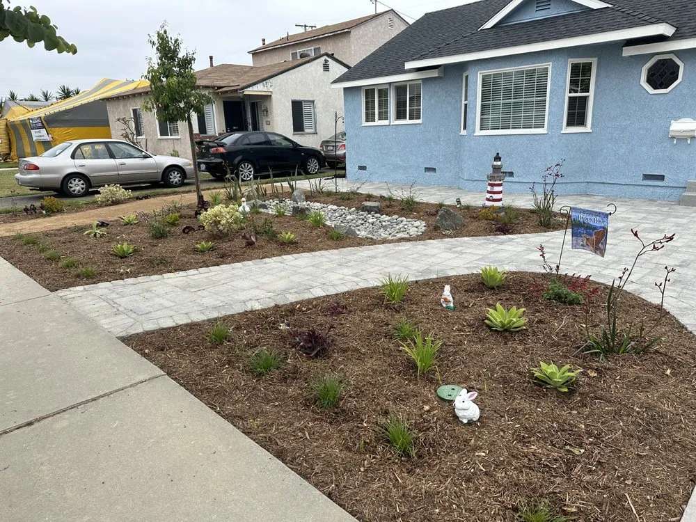Affordable landscape design for residential properties in Redondo Beach, CA by Living Green Designs