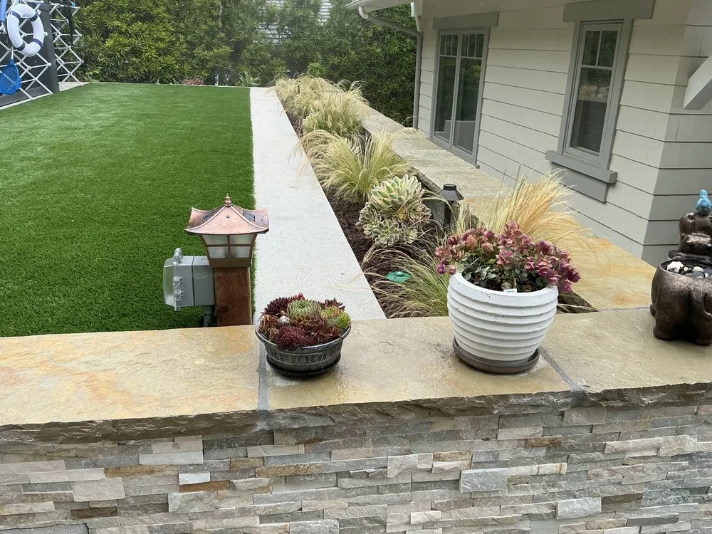 Custom residential landscaping in Redondo Beach, CA by Living Green Designs