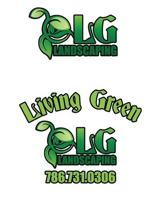 Living Green Landscaping Logo