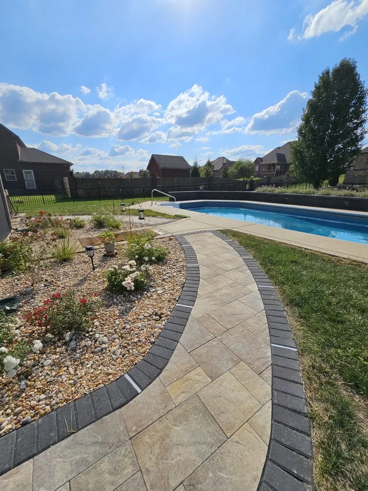 Reliable yard maintenance in Clarksville, TN by Living Hardscapes