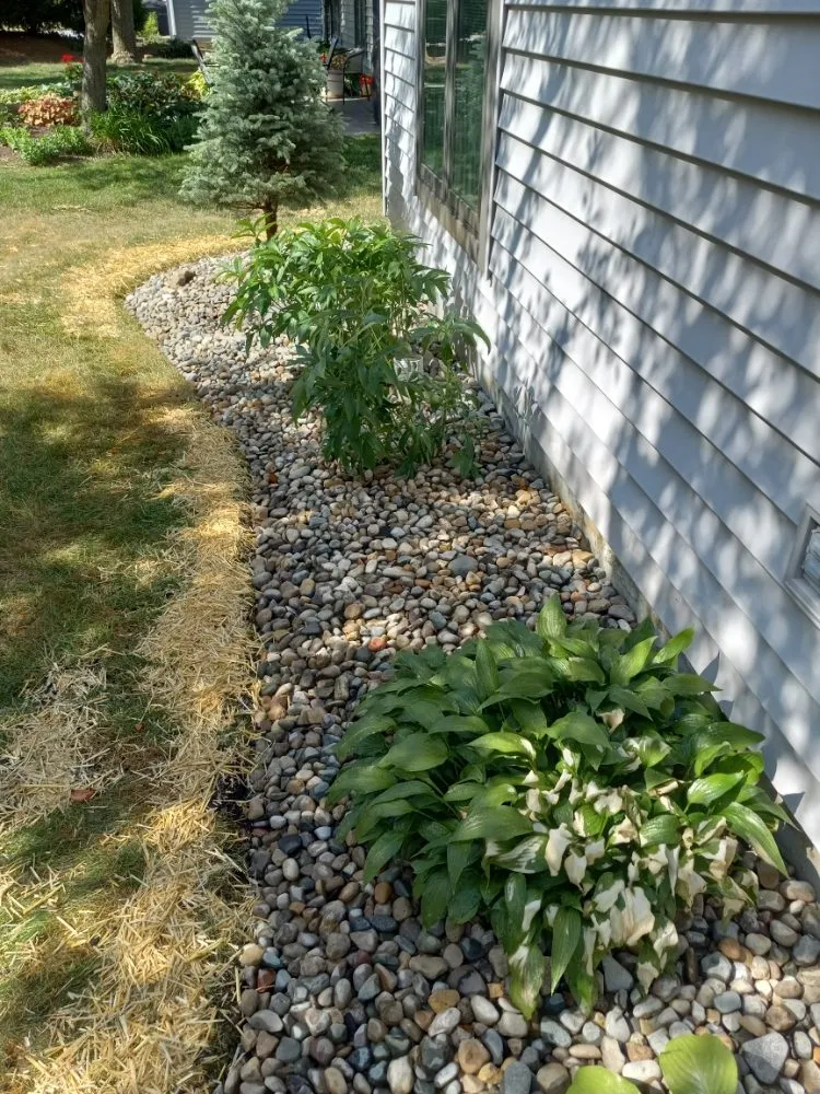 Affordable landscape installation in Fort Wayne, IN by Living Lavishly Estate Management