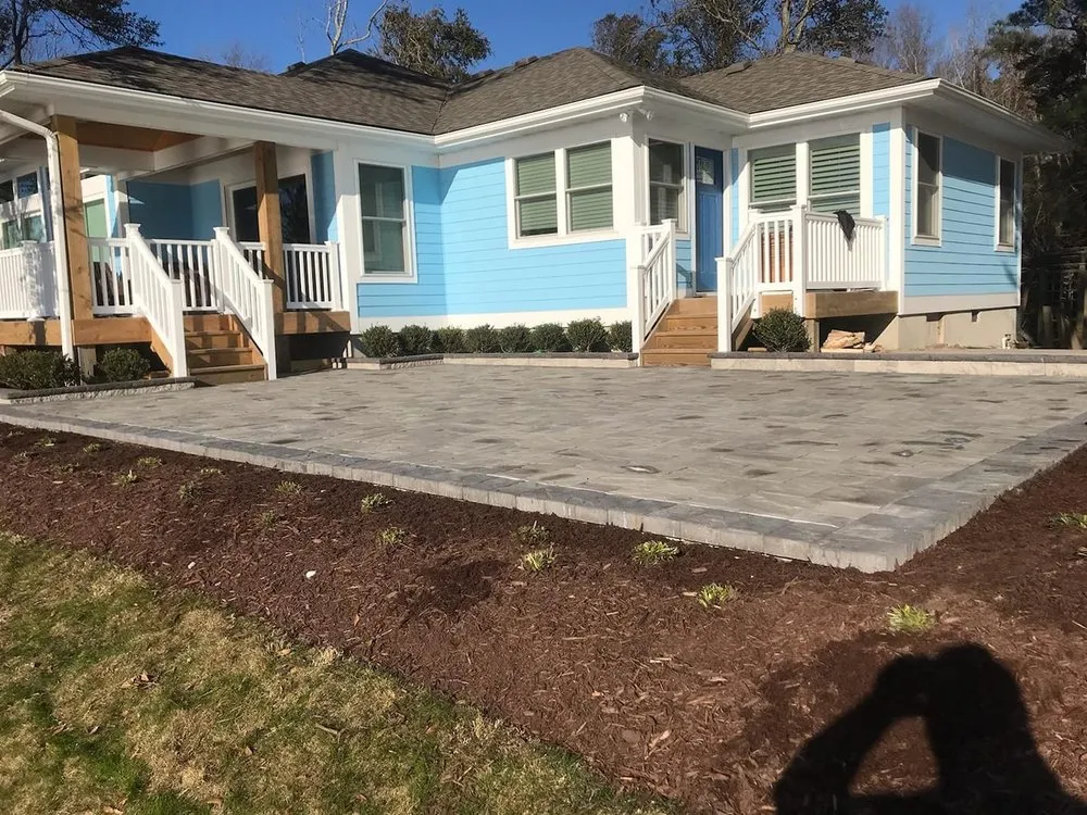 Professional residential landscaping for year-round maintenance in Powells Point, NC by Living Oaks Landscaping & Tree Services