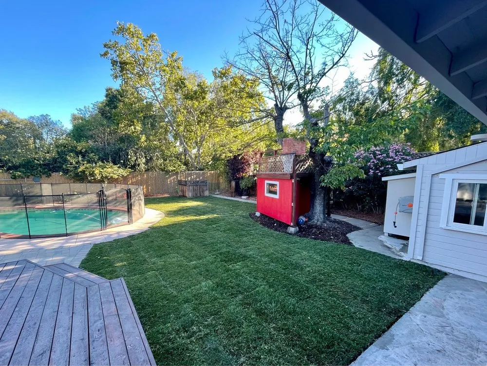 Expert residential landscaping in Pinole, CA by Living Stone Paver Services