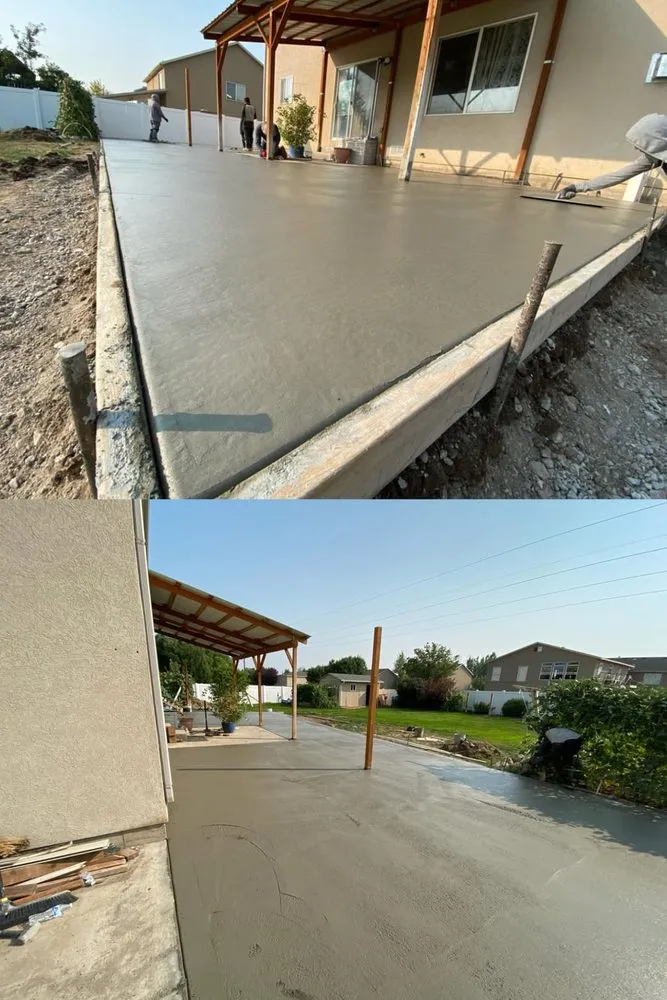 Custom garden landscaping in Roy, UT by Living Stone