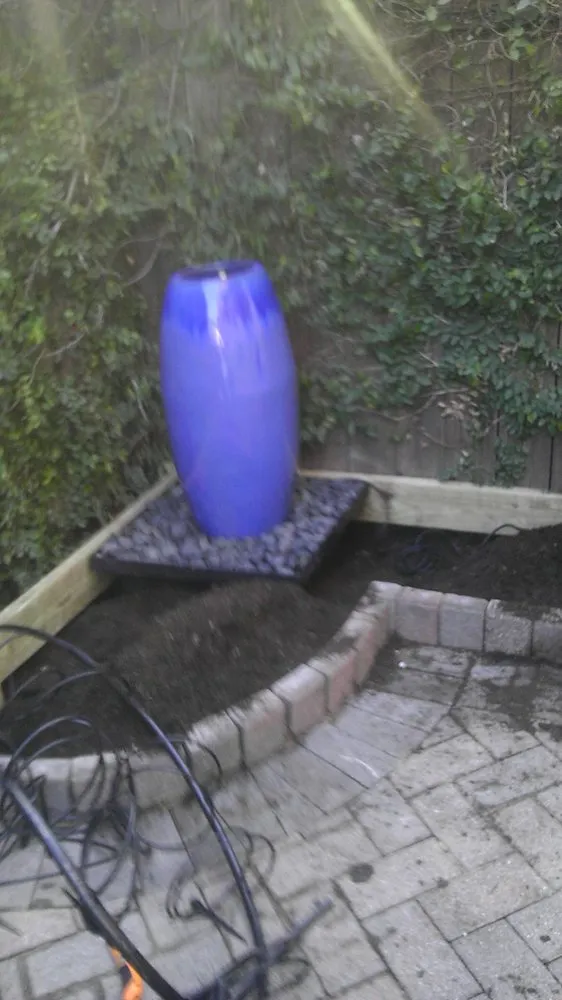 Custom outdoor landscaping with custom design across Katy, TX - Living Trees & Shrubs