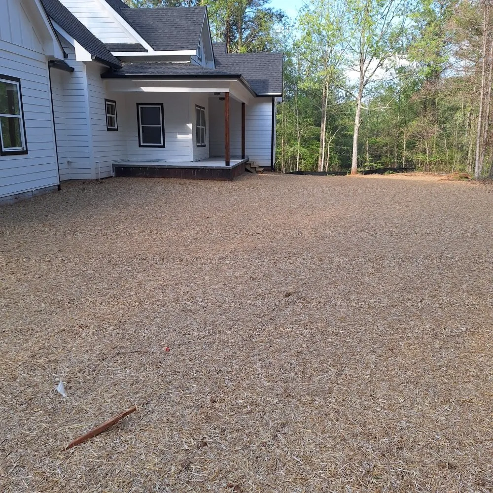 Custom yard cleanup service for homes in Madison, GA by Living Water Landscape and Lawn Care