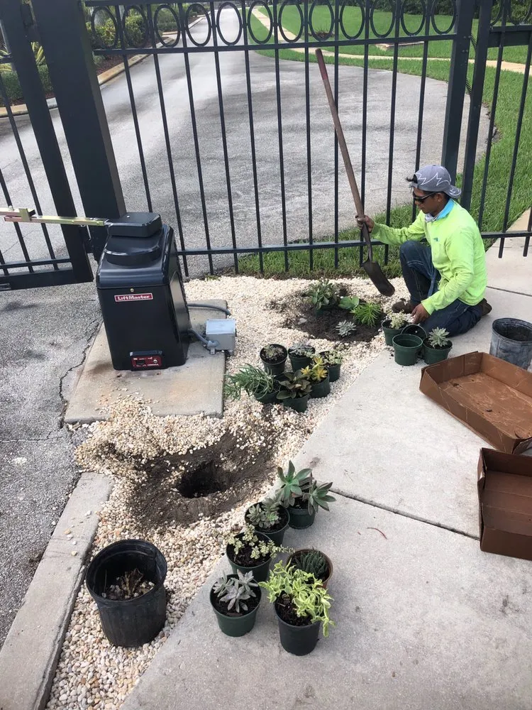 Affordable yard cleanup service in Palm City, FL - Living Water Landscape