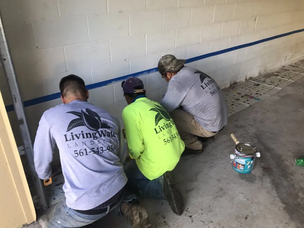 Reliable lawn mowing service for beautiful yards across Palm City, FL - Living Water Landscape