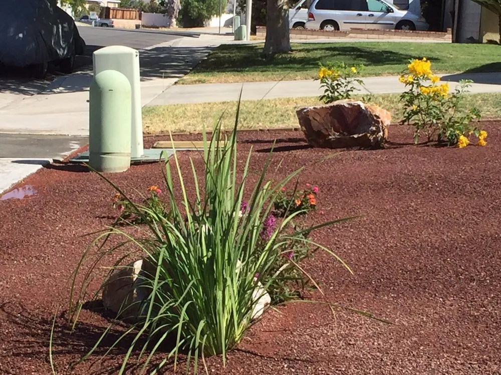 Custom outdoor landscaping for homes in Menifee, CA by Living Water Landscaping