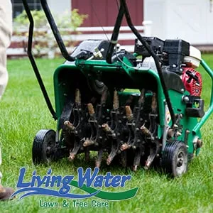 Local landscape installation in Spokane, WA by Living Water Lawn & Tree Care