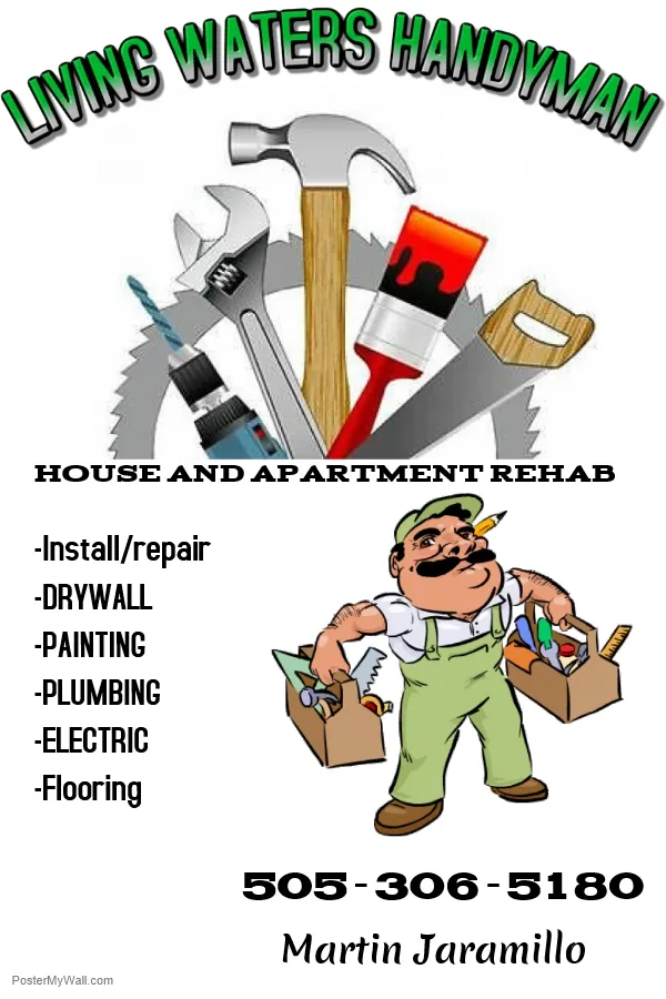 Expert outdoor landscaping with custom design in Albuquerque, NM by Living Waters Handyman & Sprinklers