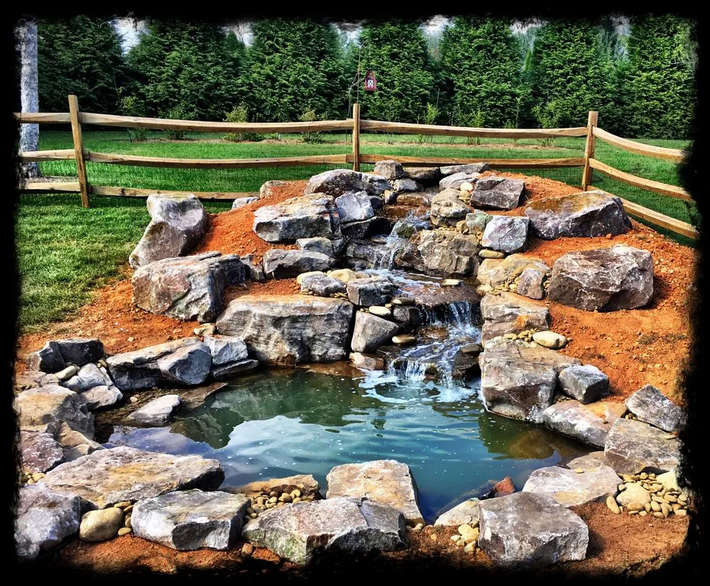 Trusted landscape installation for year-round maintenance in Asheville, NC by Living Waters Landscaping