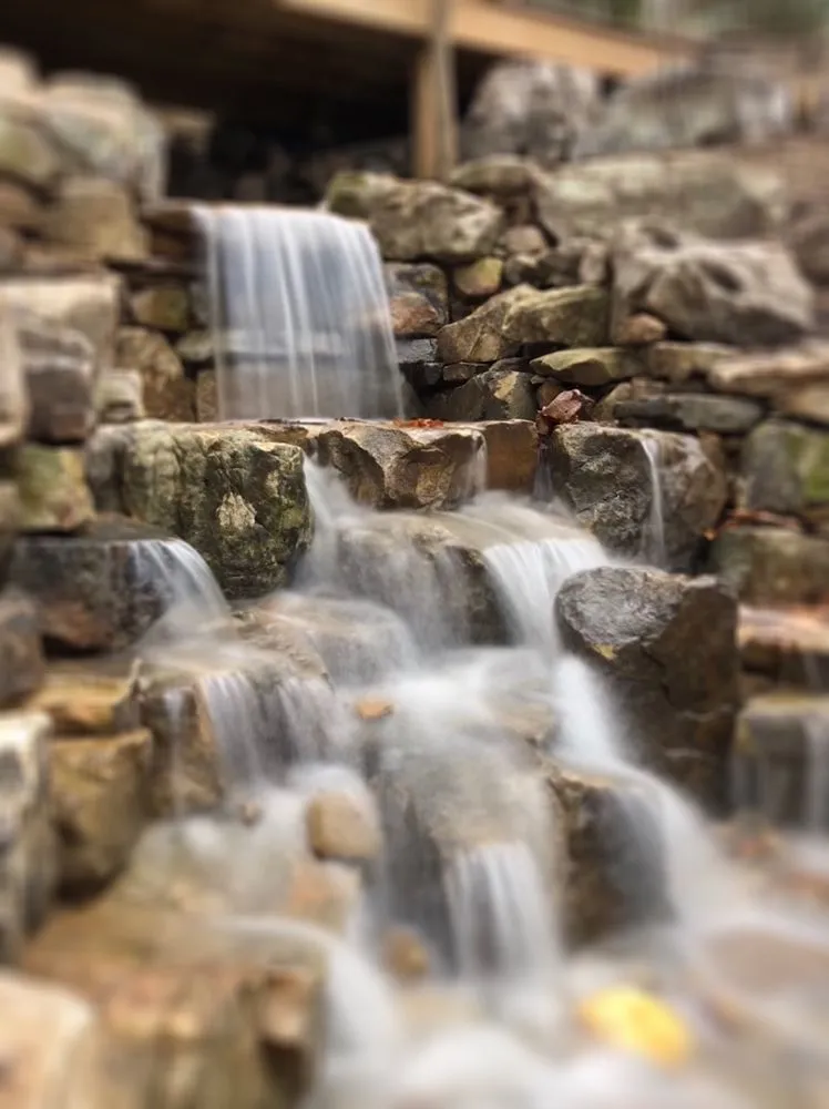 Custom lawn mowing service in Asheville, NC by Living Waters Landscaping