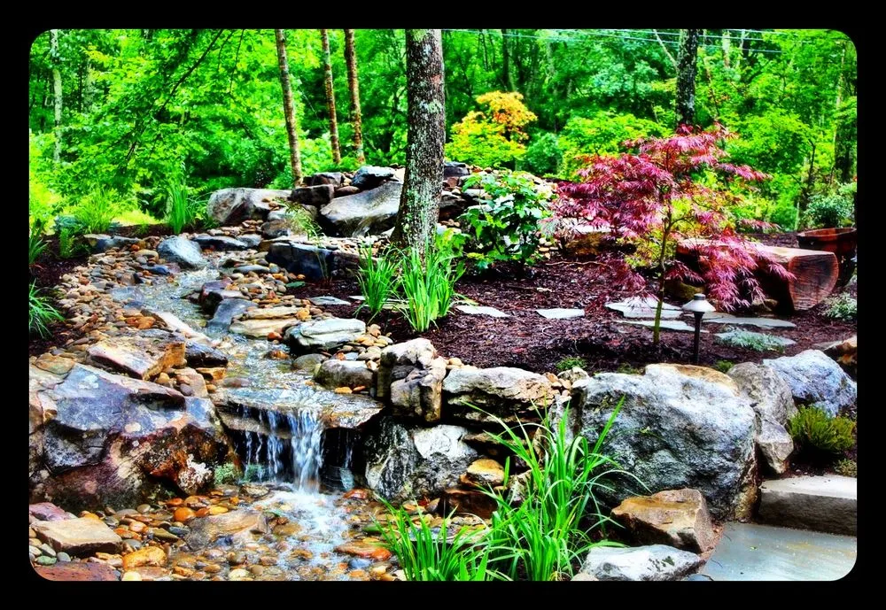 Expert yard maintenance in Asheville, NC - Living Waters Landscaping
