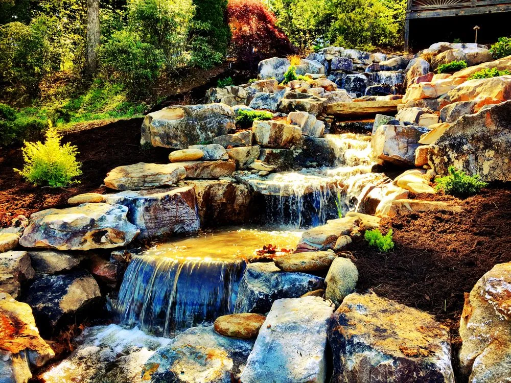 Trusted yard maintenance in Asheville, NC by Living Waters Landscaping
