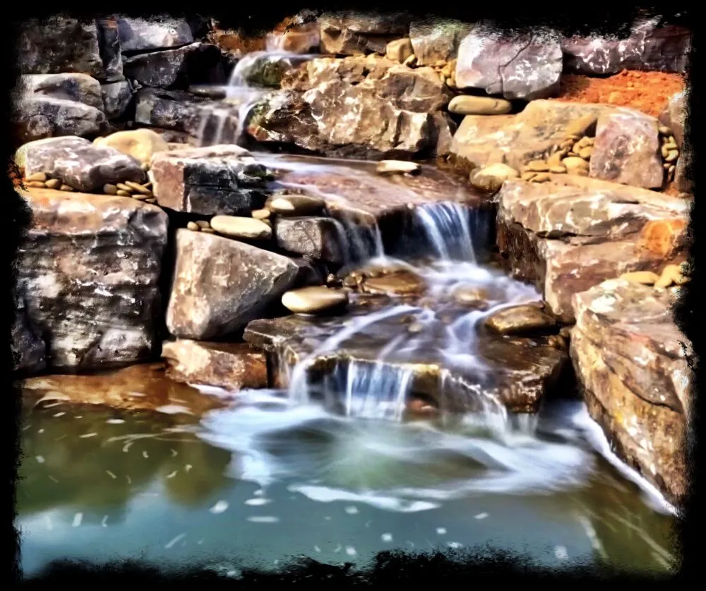 Custom yard cleanup service in Asheville, NC by Living Waters Landscaping