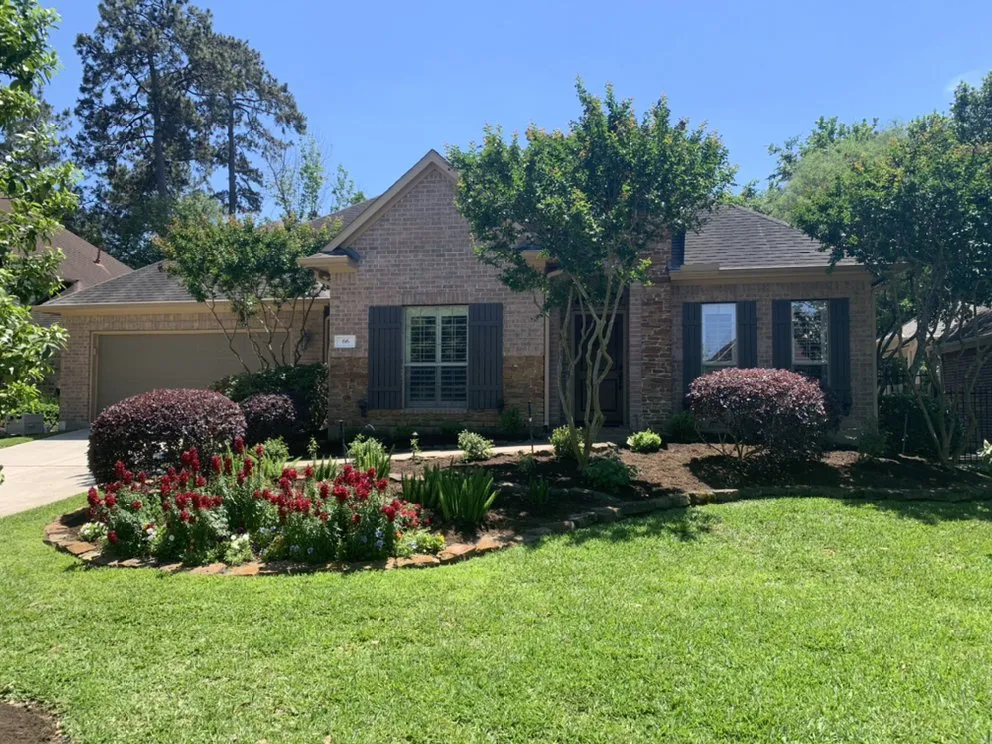 Custom outdoor landscaping for outdoor upgrades across Conroe, TX - Living Wild