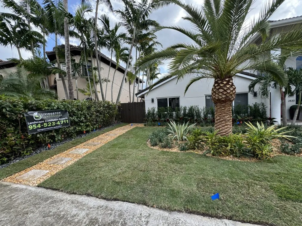 Affordable residential landscaping in Oakland Park, FL - Livingston Landscapes